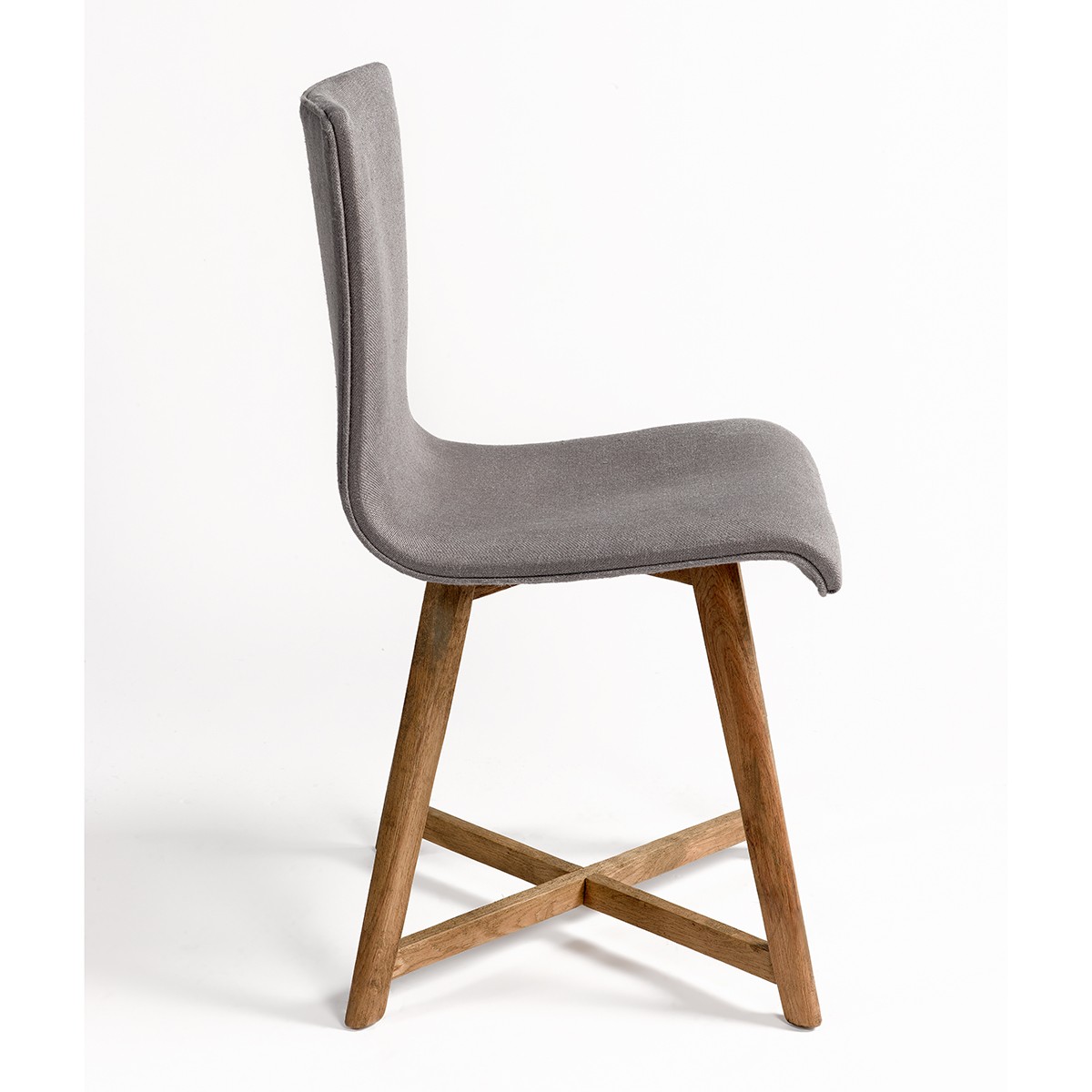 Silla lino gris y roble Foto: 9480OAK-silla-lino-gris-y-roble (3)