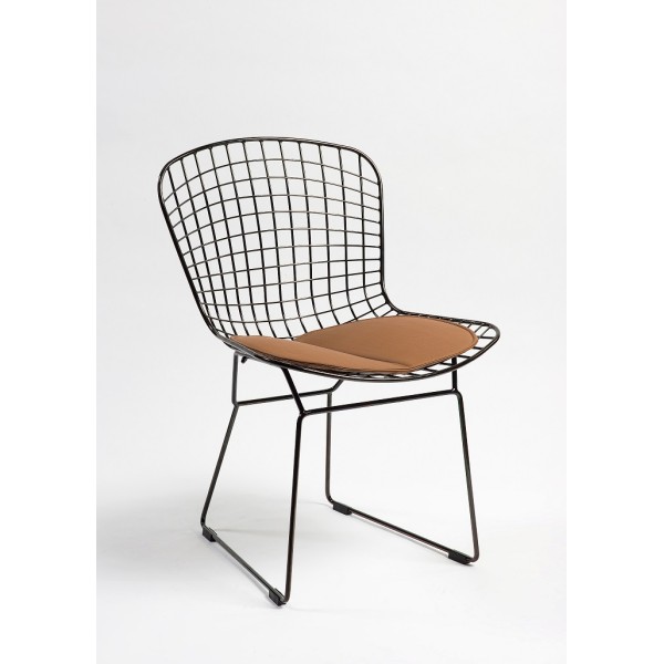 Silla de metal color titanium Foto: MC-020-T (3)