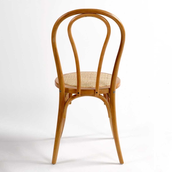 Silla de roble y ratán natural Foto: XNR343F (4)