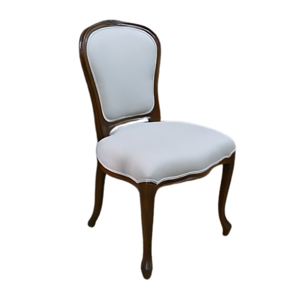 Silla louvre flemish y lino Foto: CFH017-OAK-silla-madera-flemish-lino